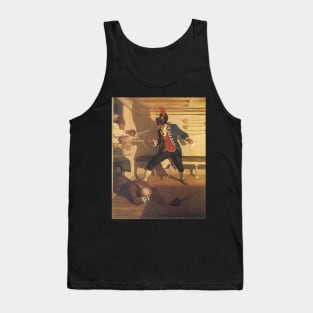 Pirate Swordfight, Siege of the Round House by NC Wyeth Tank Top